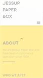 Mobile Screenshot of jessuppaperbox.com