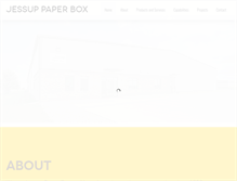 Tablet Screenshot of jessuppaperbox.com